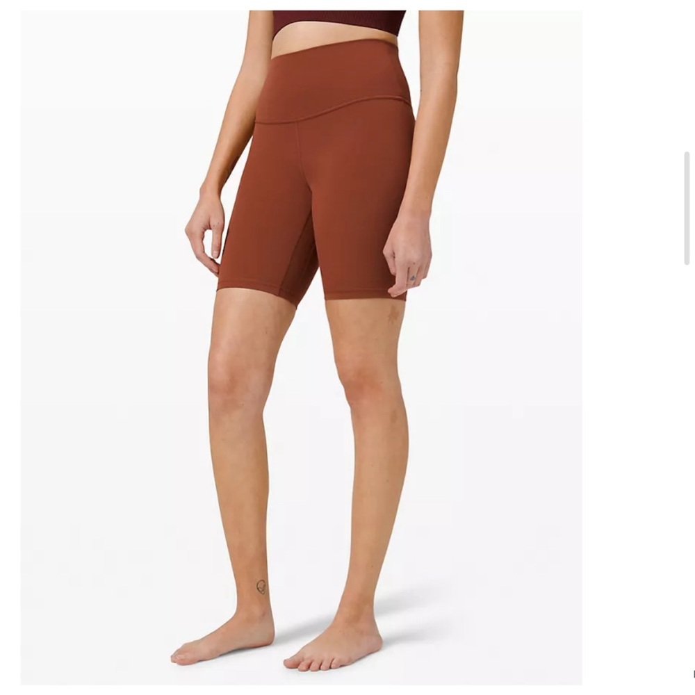 Lululemon - Align - High Rise Short 8” - Dark Terracotta